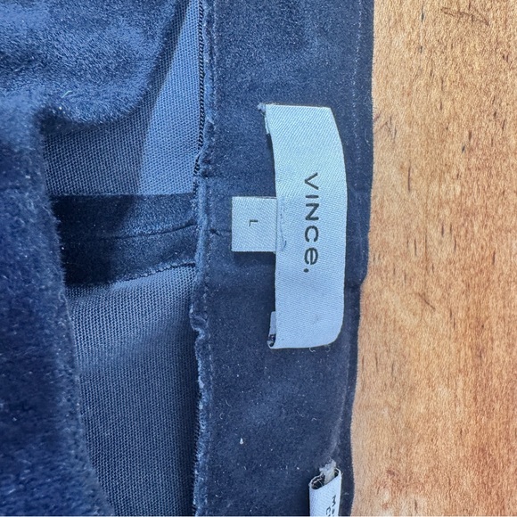 Vince Black faux Suede Pants - Picture 7 of 7